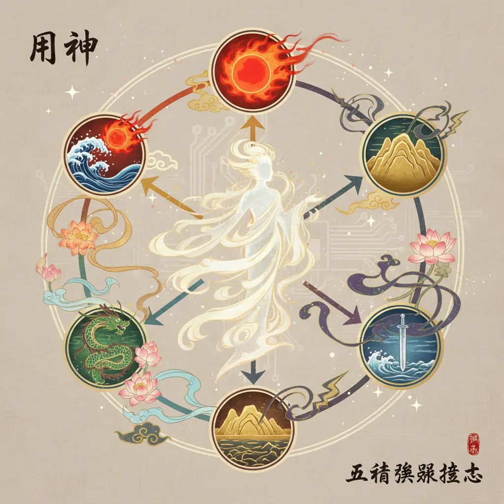 五行強弱喜忌 - 用神