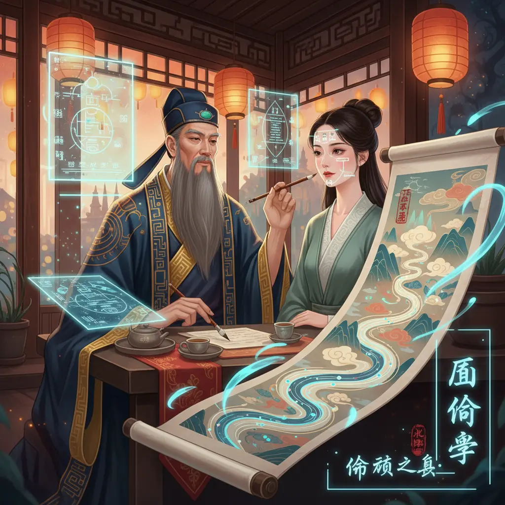算命師傅 - 面相學