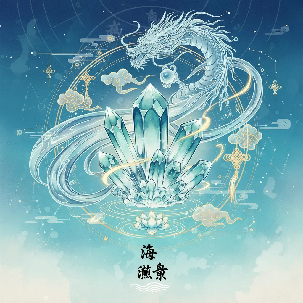 能量水晶 - 海藍寶