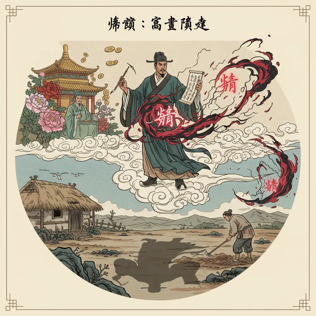 富貴貧賤 - 傷官