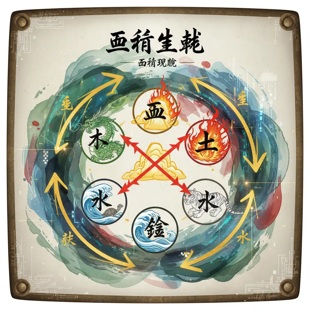 五行理論 - 五行生剋