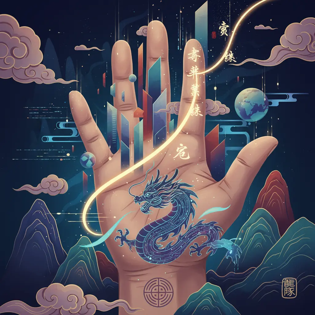 掌相 - 事業線