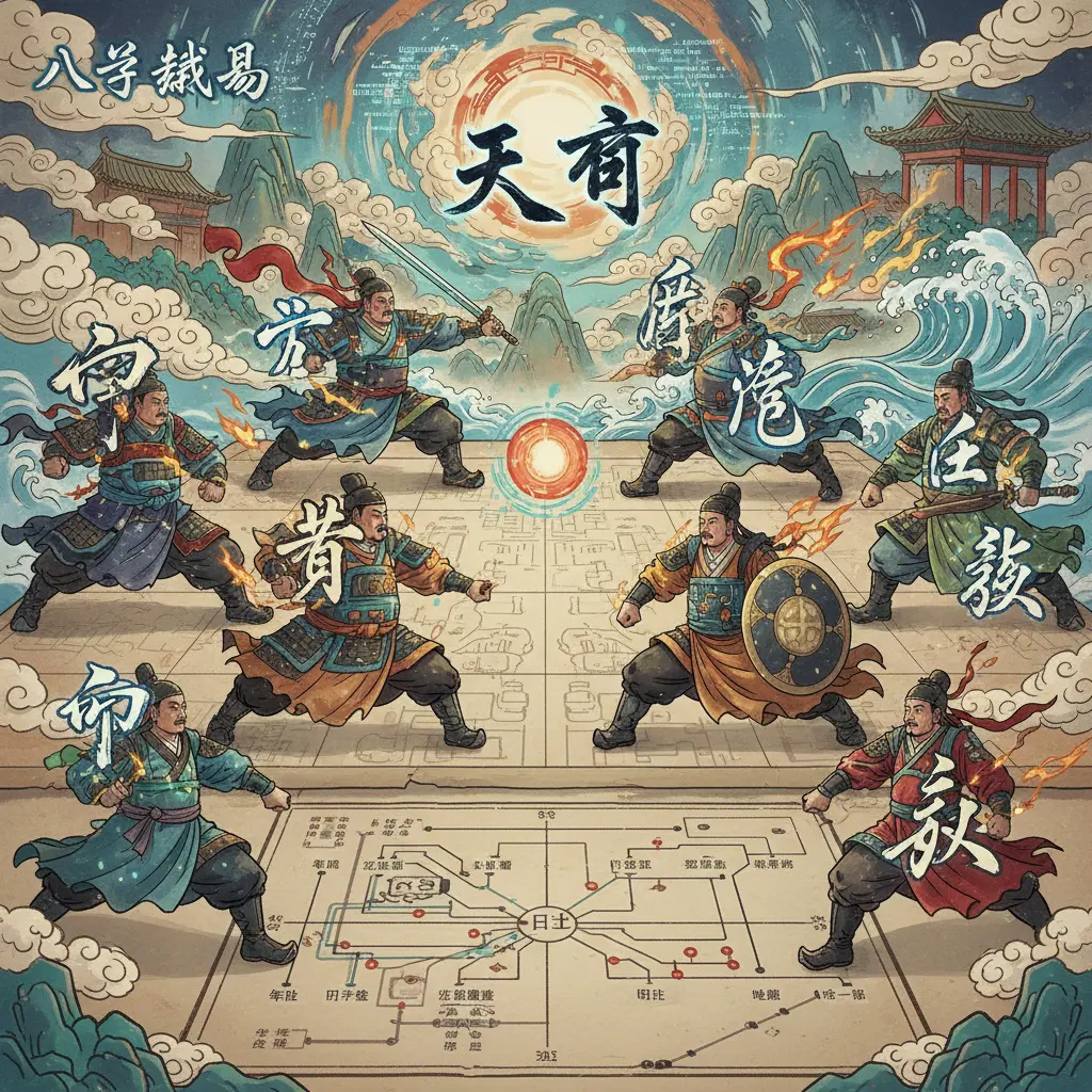 八字戰局 - 天干