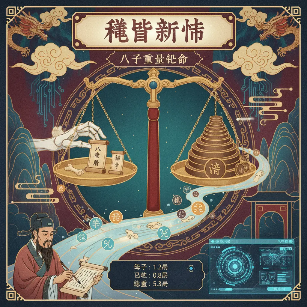 八字重量計算 - 稱骨算命