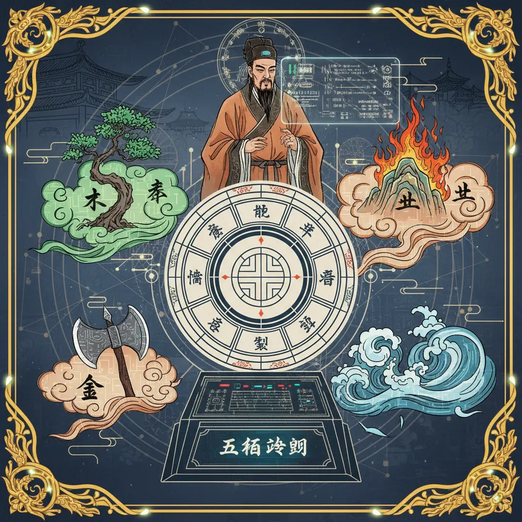 五行查詢 - 子平八字