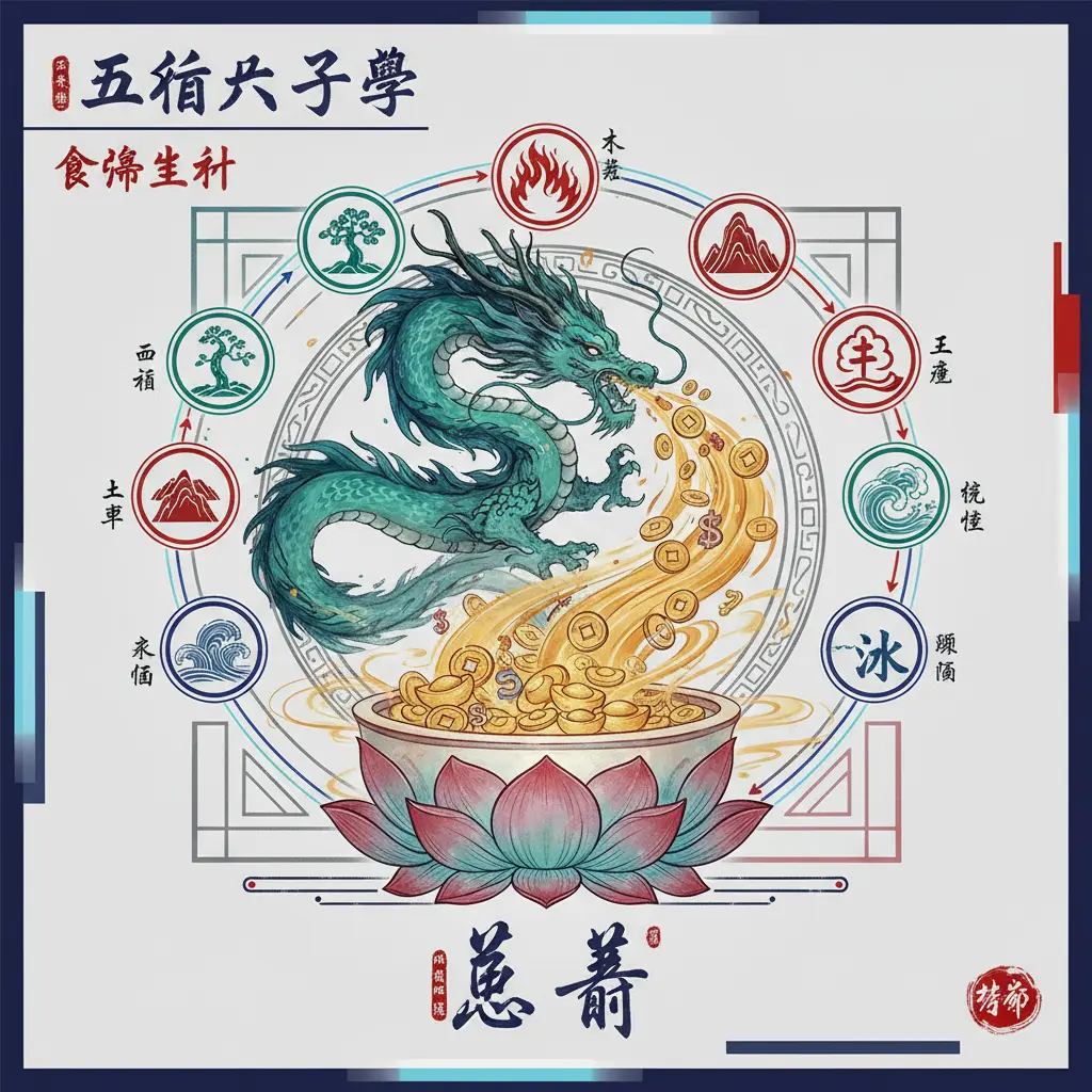 食傷生財 - 五行八字學