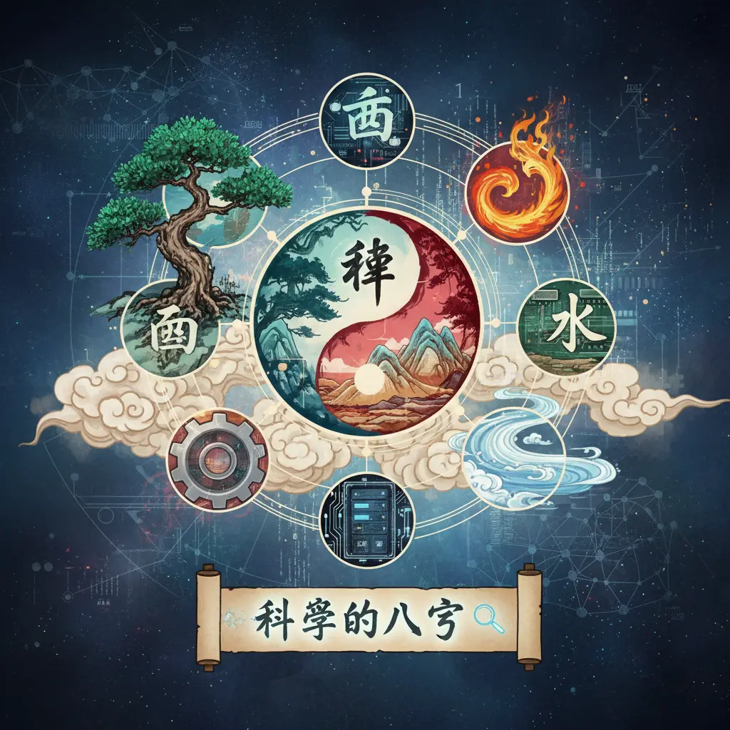 科學的八字 - 五行八字學