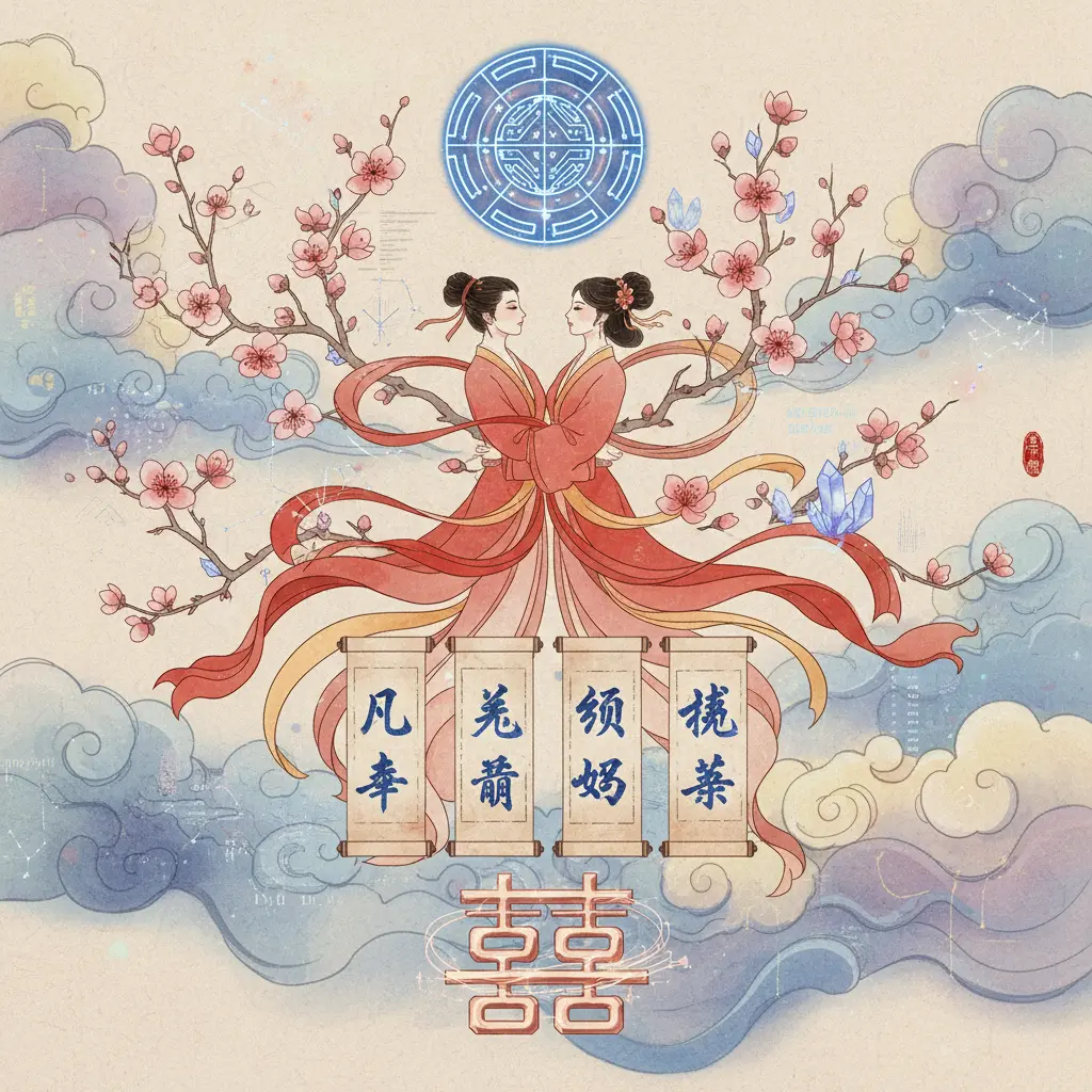 姻緣桃花 - 八字