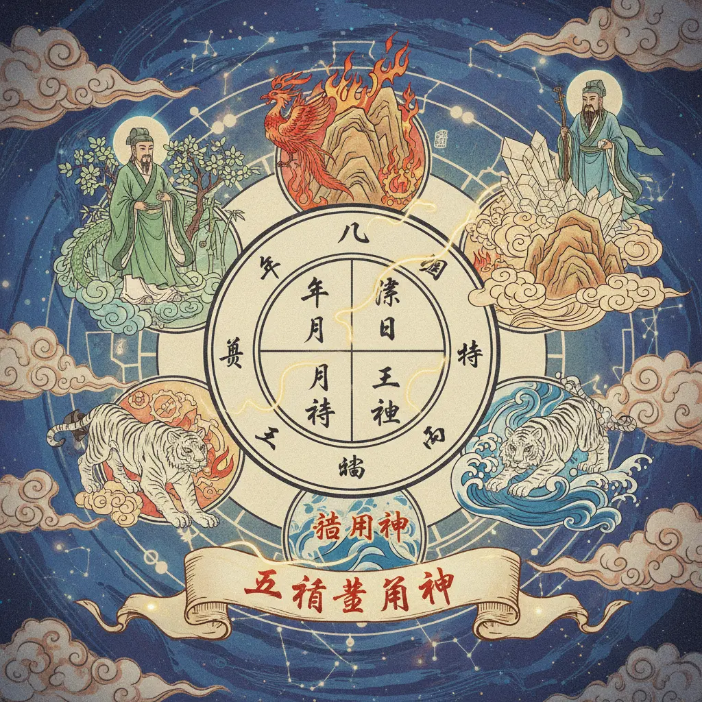 八字盤 - 五行喜用神