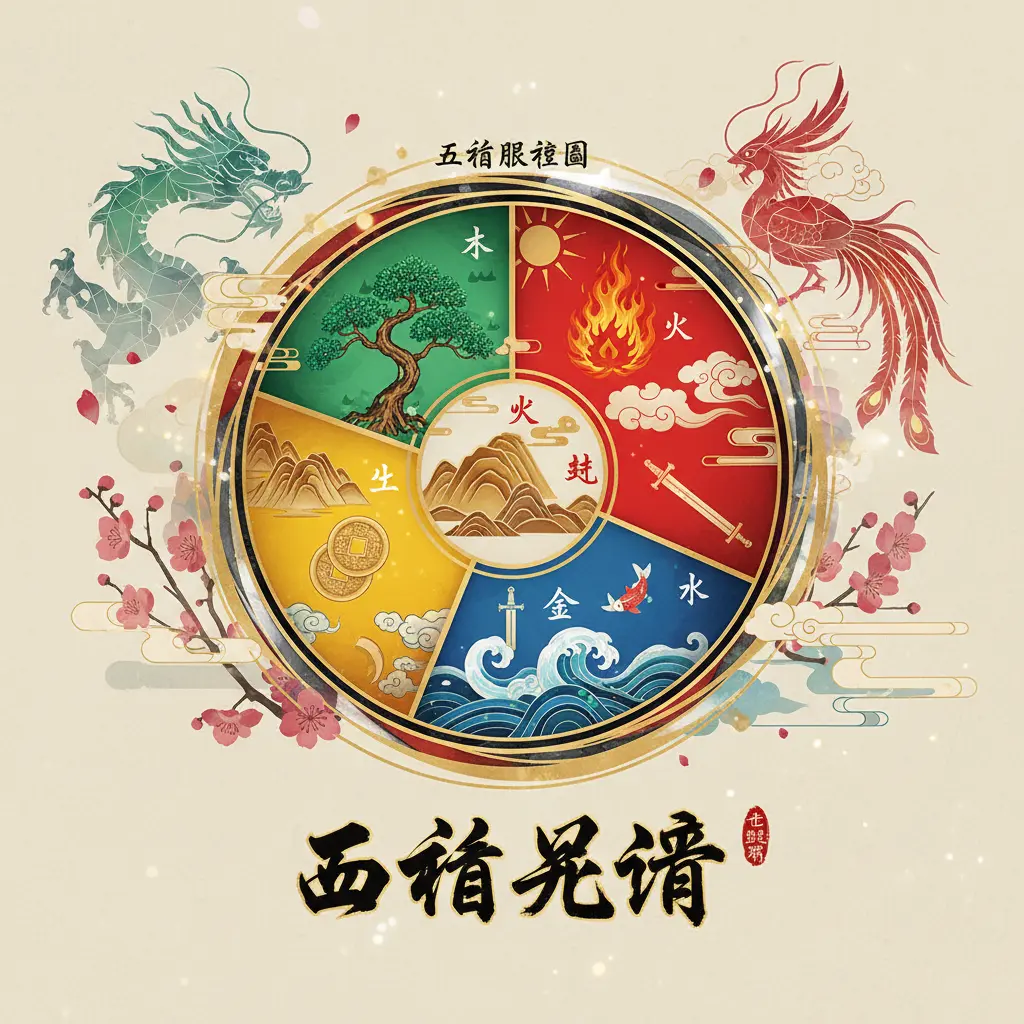 五行開運 - 五行比例