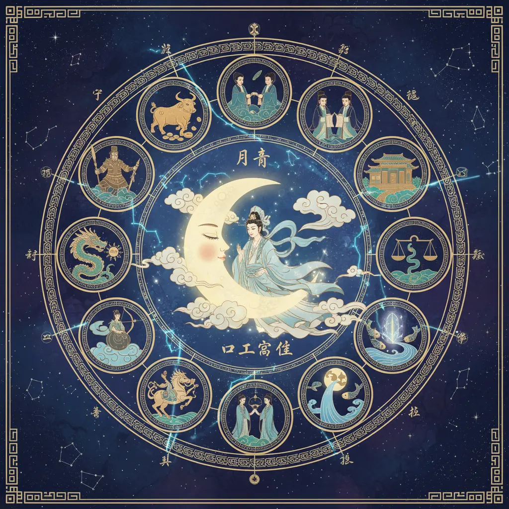 十二宮位 - 月亮
