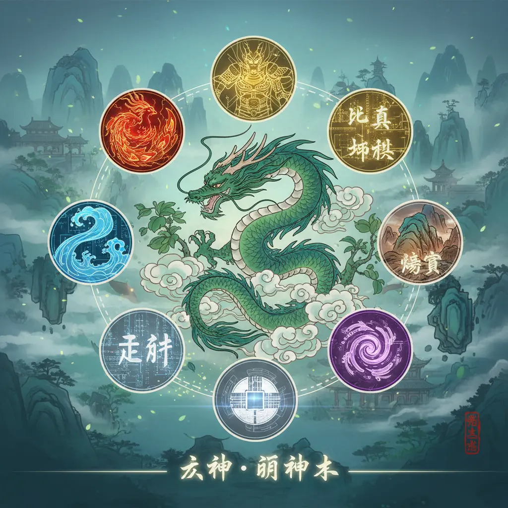 用神是木 - 六神