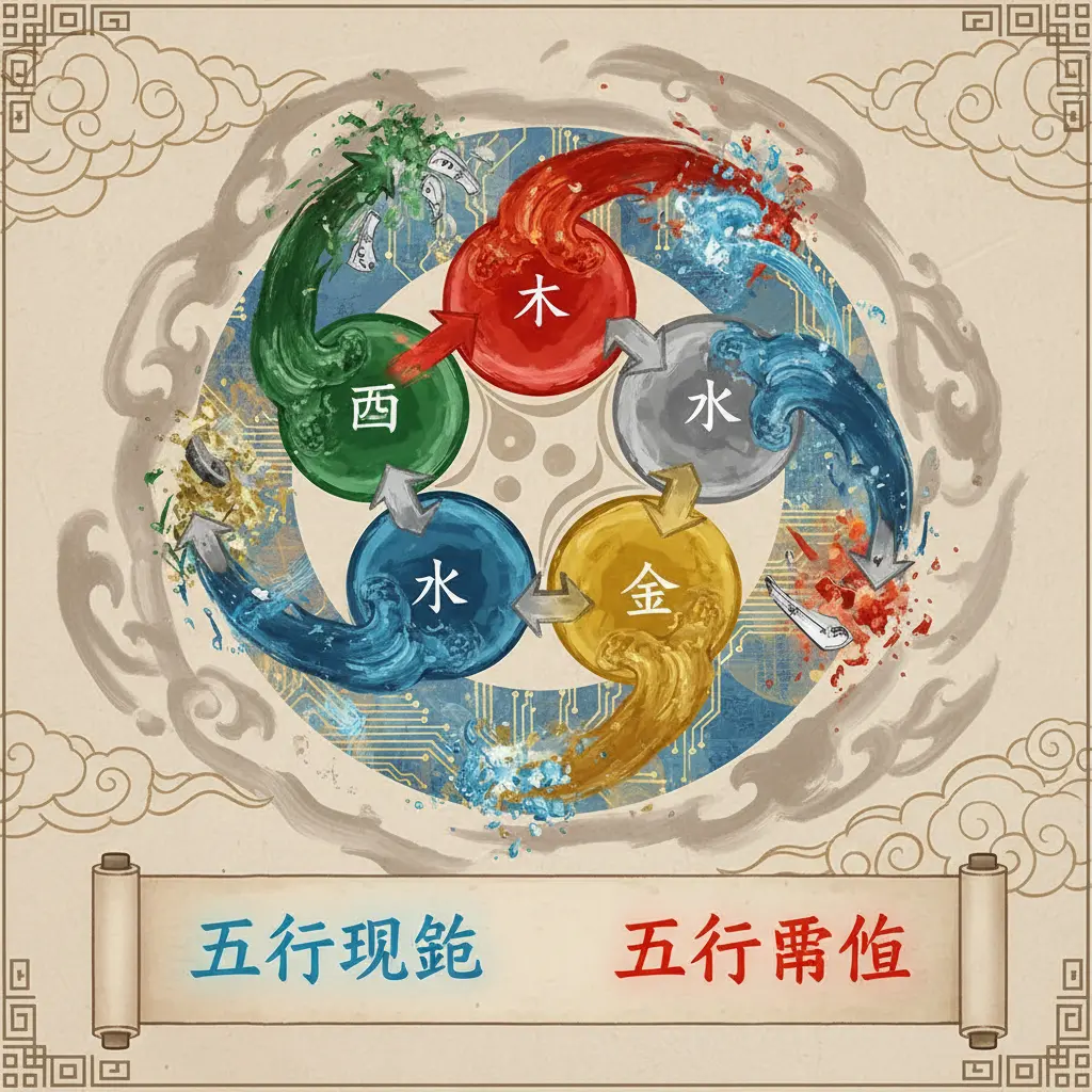 五行理論 - 五行乘侮