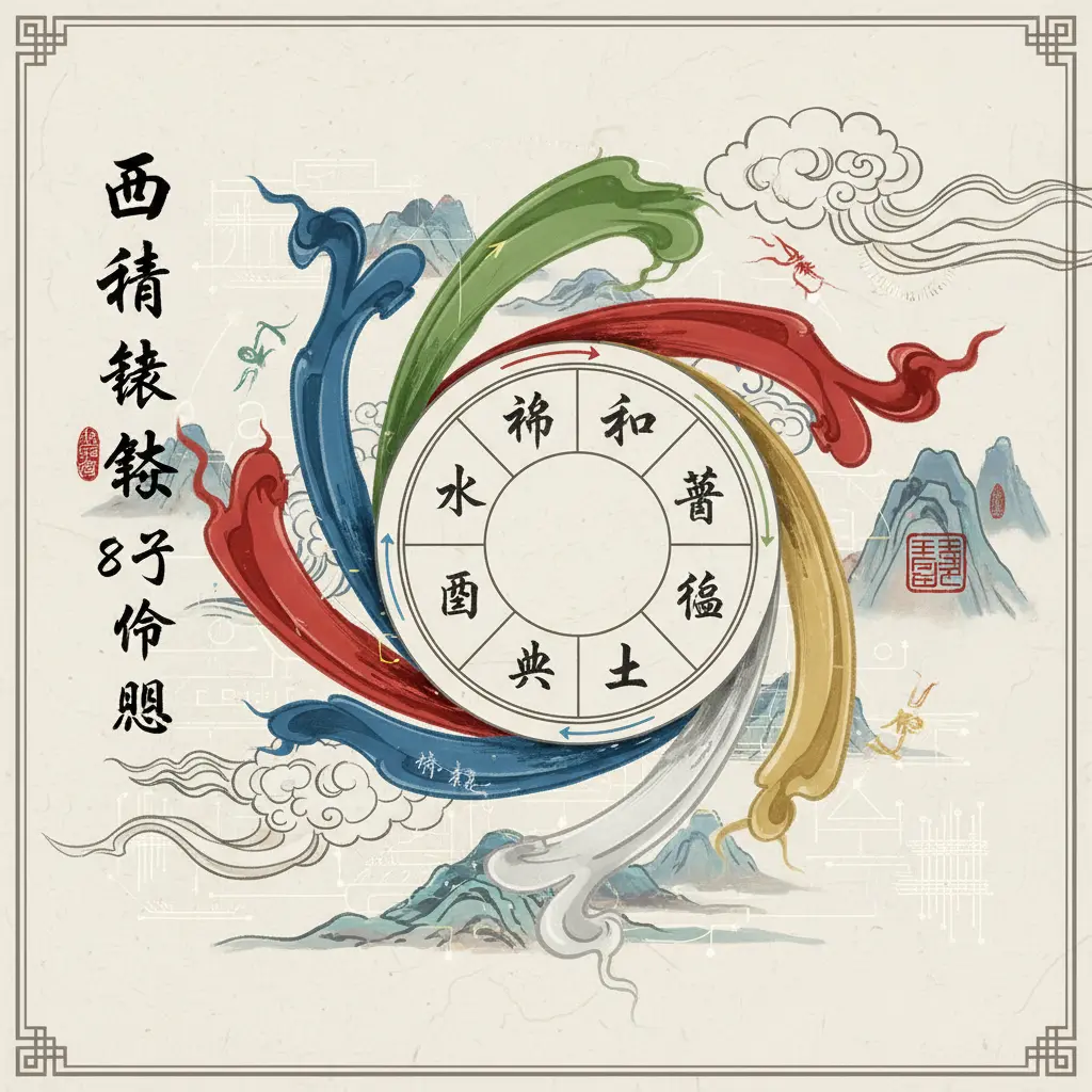 8字命盤 - 五行結構
