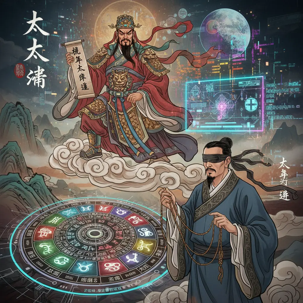 盲派八字 - 太歲