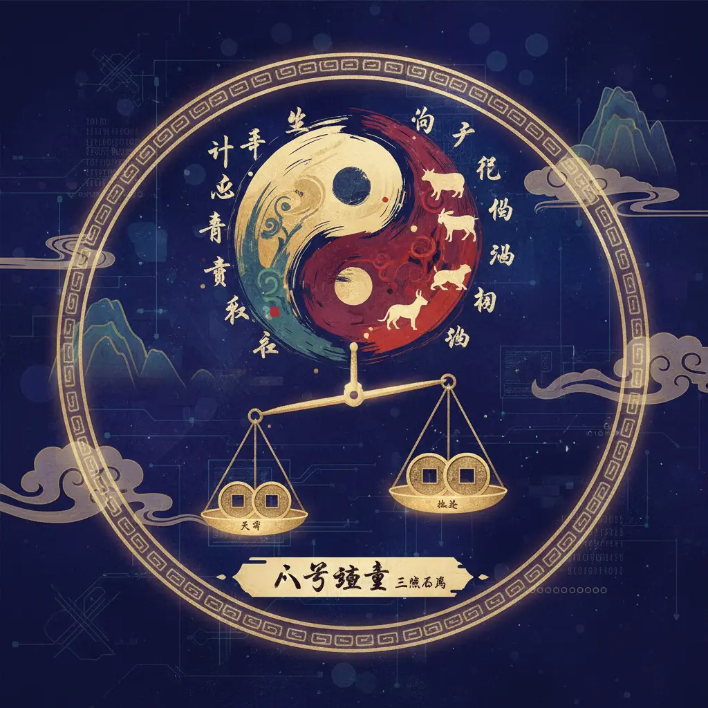 八字重量 - 天干地支