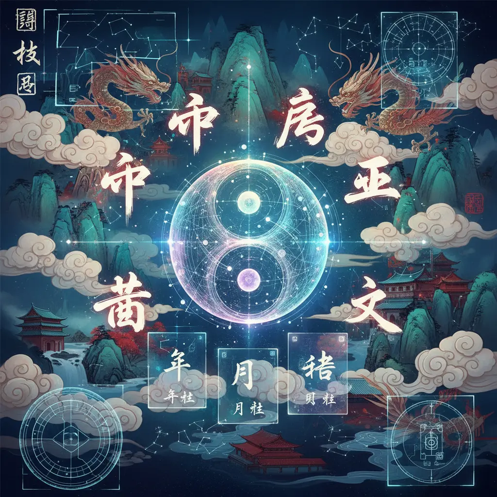 八字 - 八字
