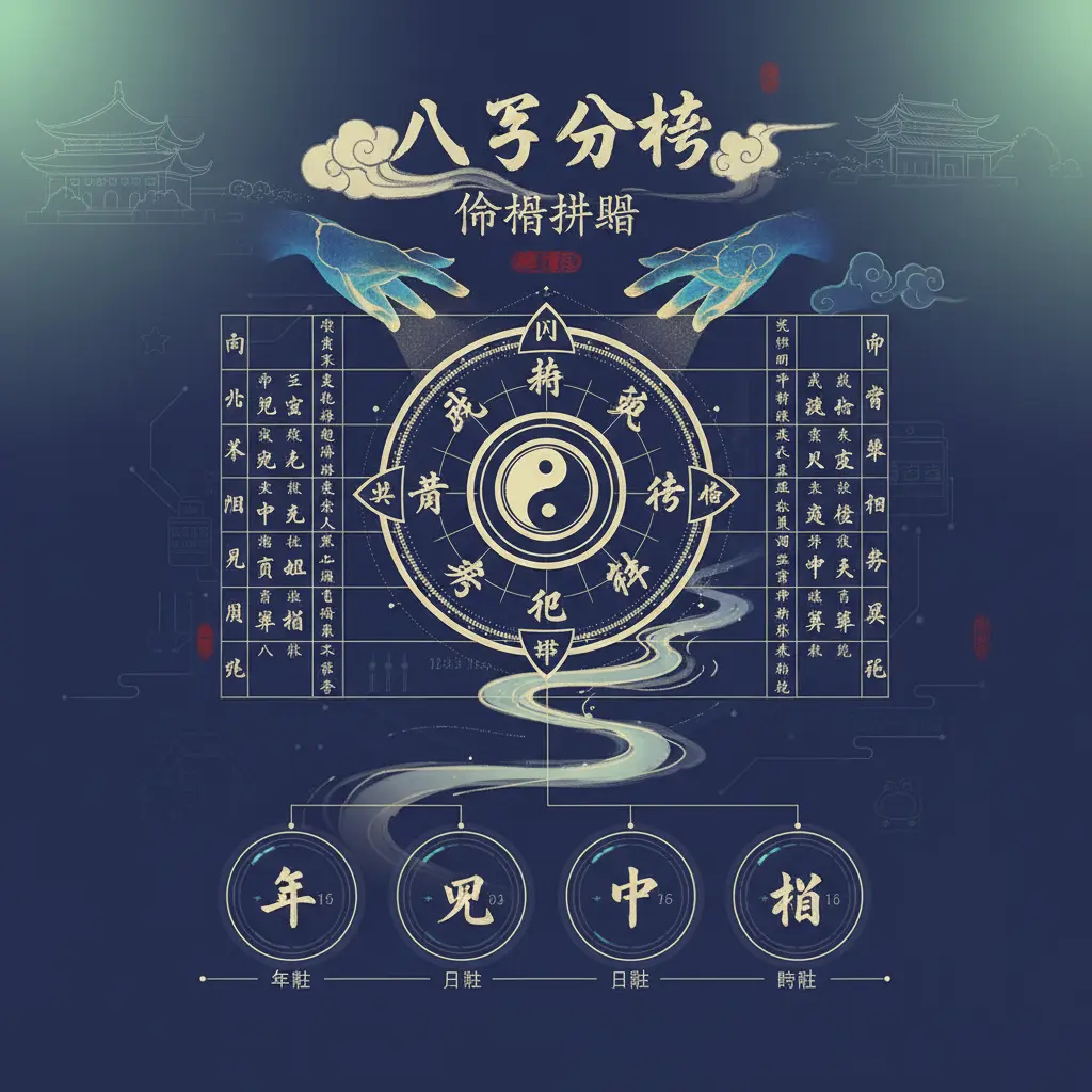 命盤排盤 - 八字分析