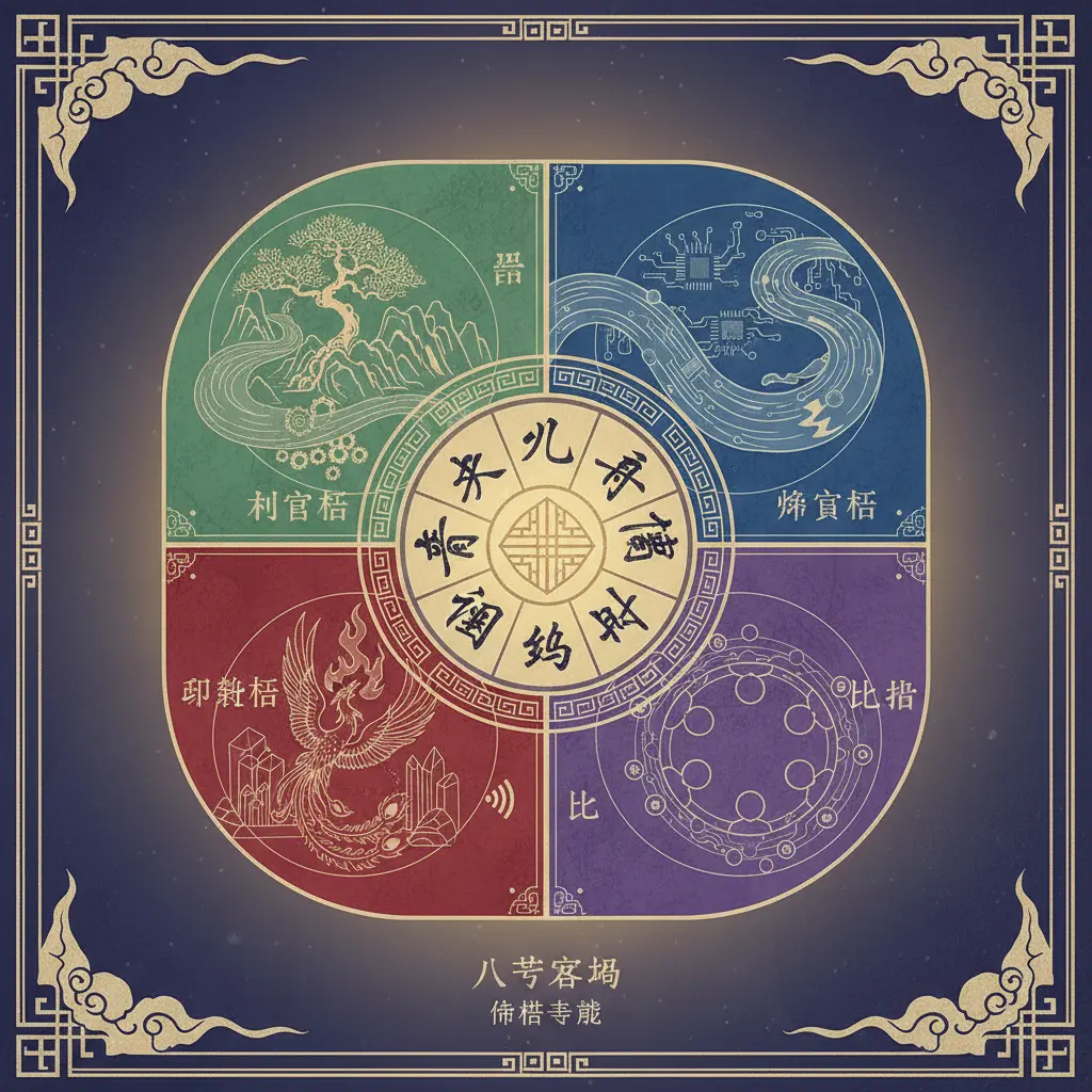 命格特徵 - 八字格局