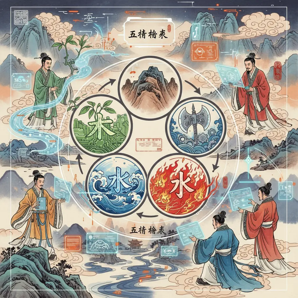 五行喜忌 - 五行相剋