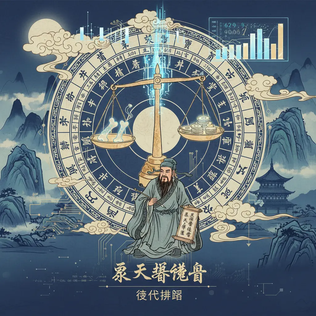 排盤 - 袁天罡稱骨