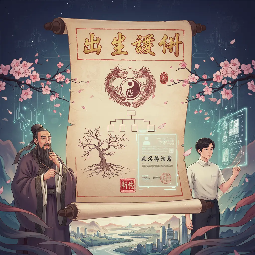改名 - 出生證明