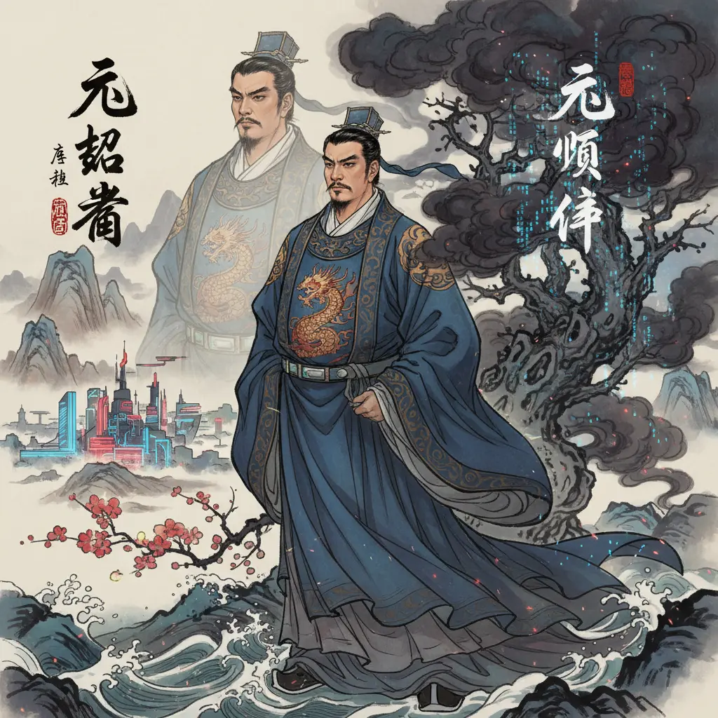 元順帝 - 元昭宗