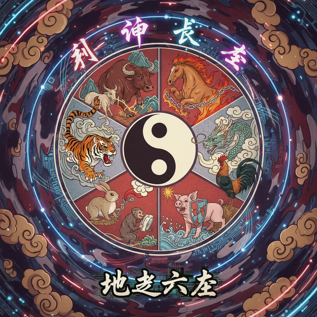 邢沖剋害 - 地支六害