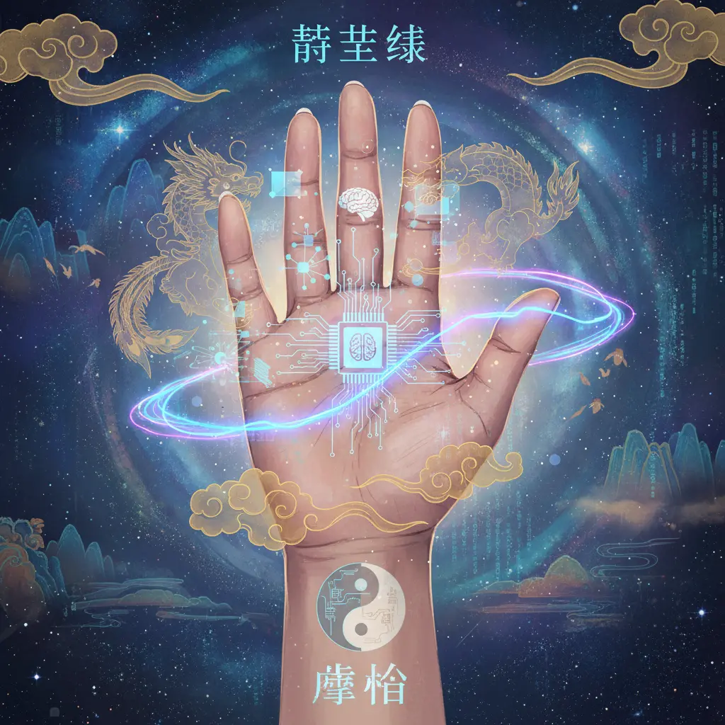 掌相 - 智慧線