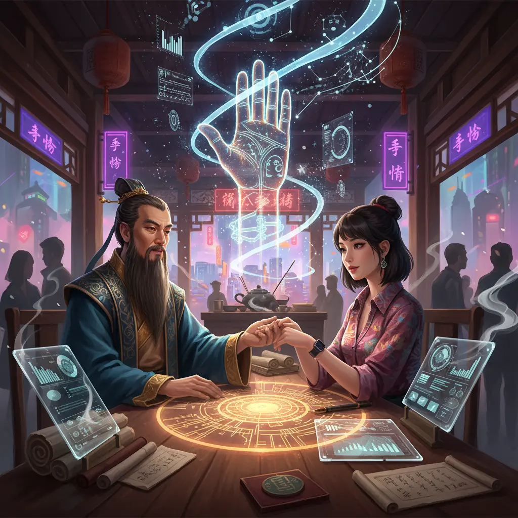 算命師 - 手相