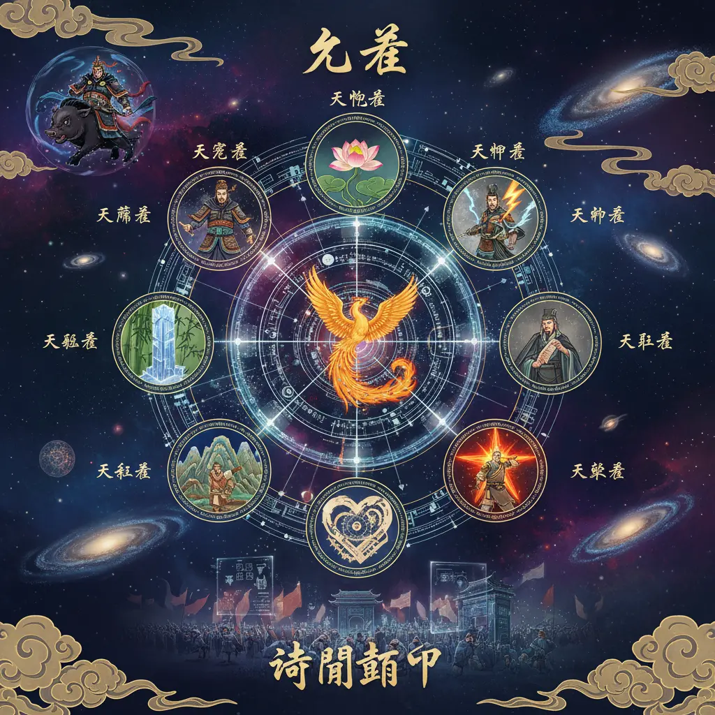 奇門遁甲 - 九星
