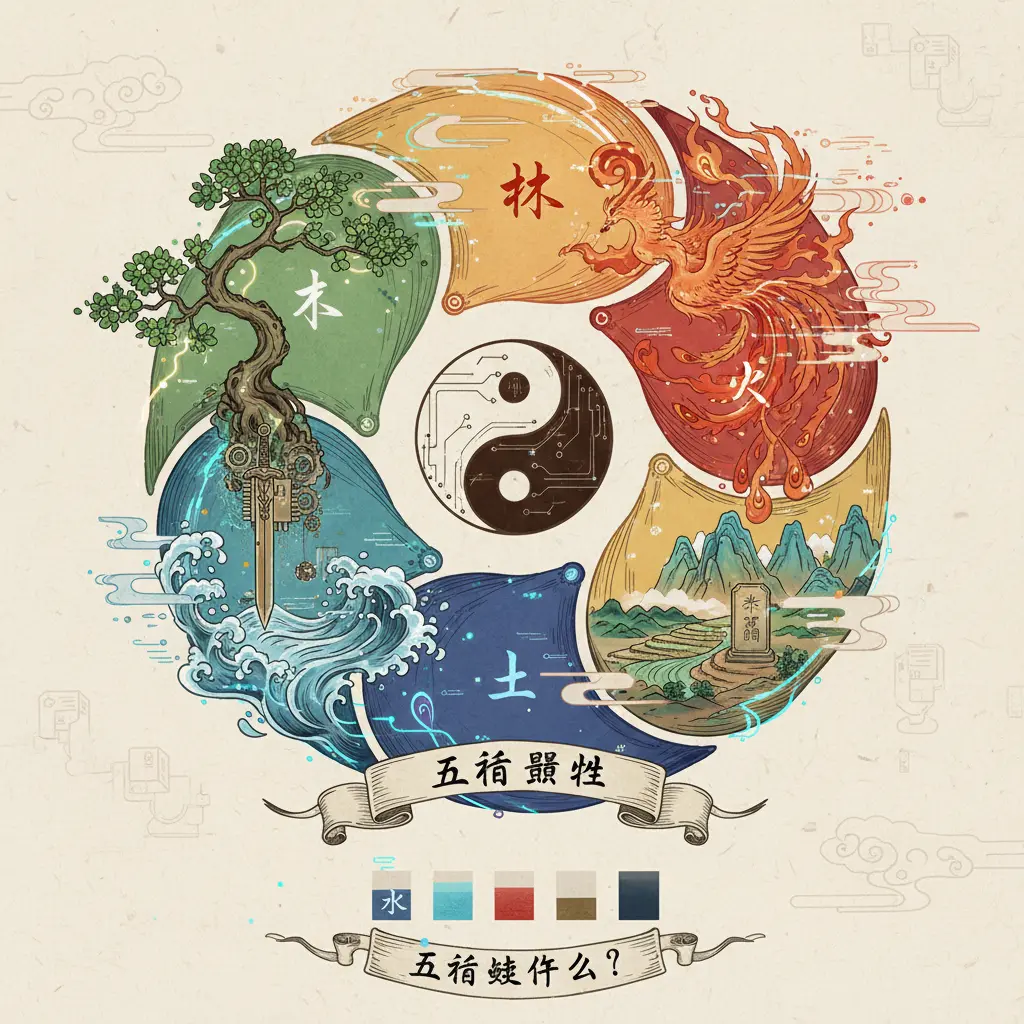 五行缺什麼 - 五行屬性