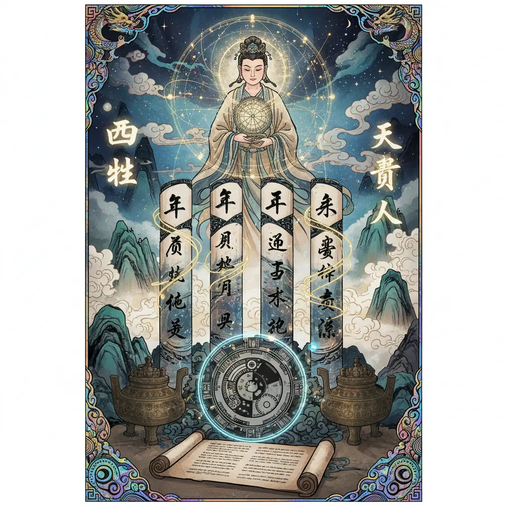 天乙貴人 - 四柱
