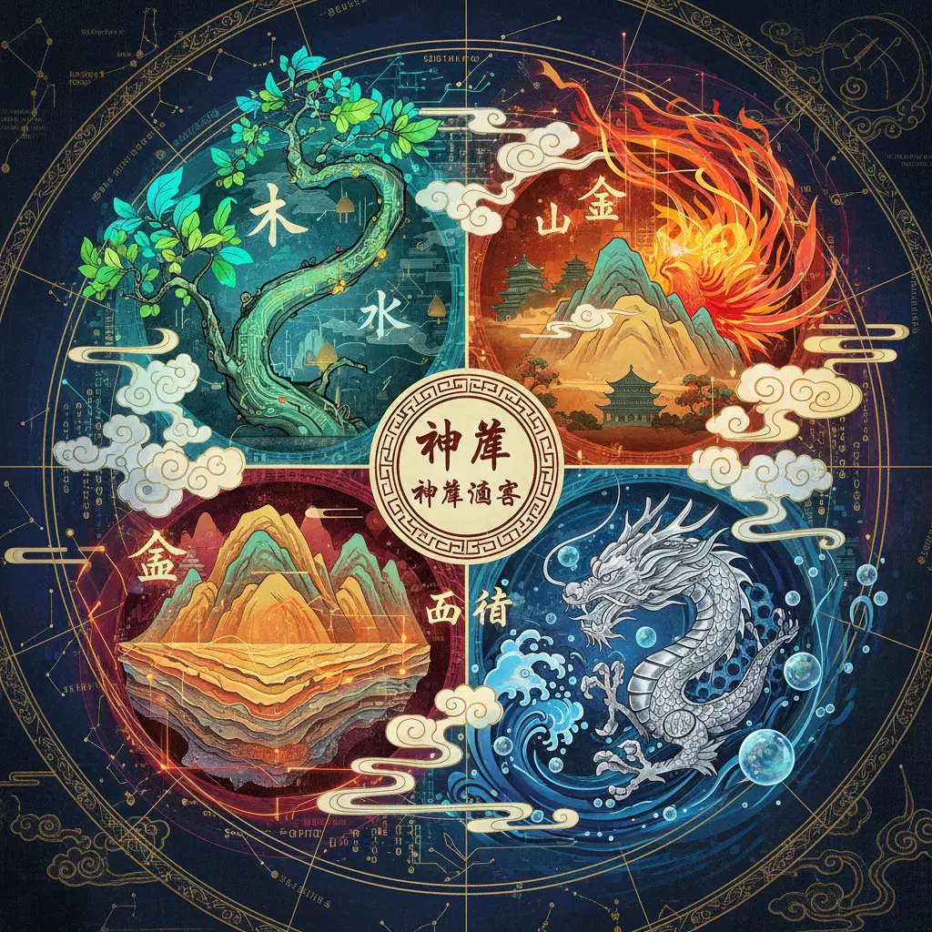 神峯通考 - 五行