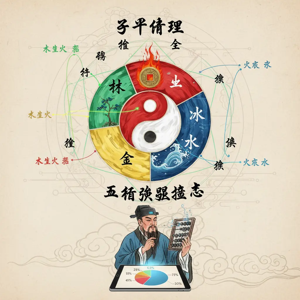 五行強弱喜忌 - 子平命理