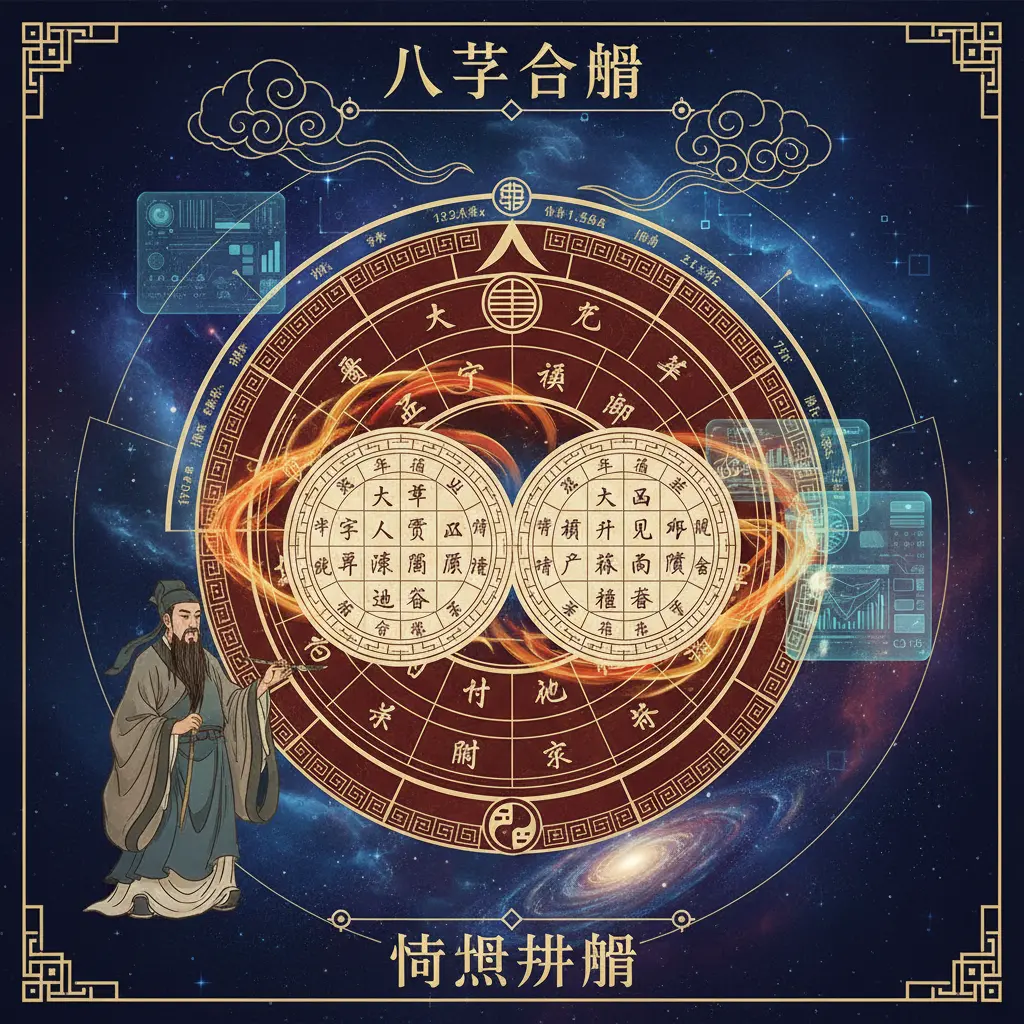 命盤排盤 - 八字合盤
