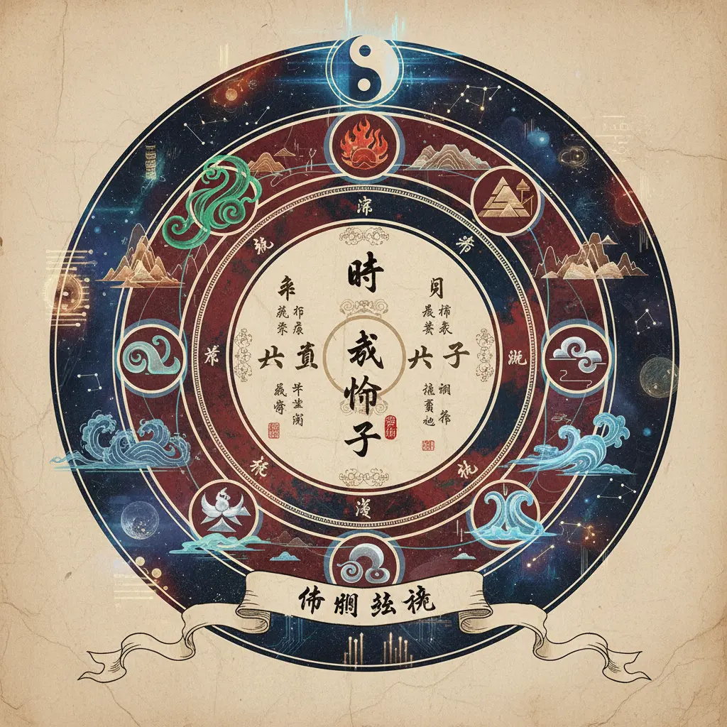 時辰八字 - 八字命盤