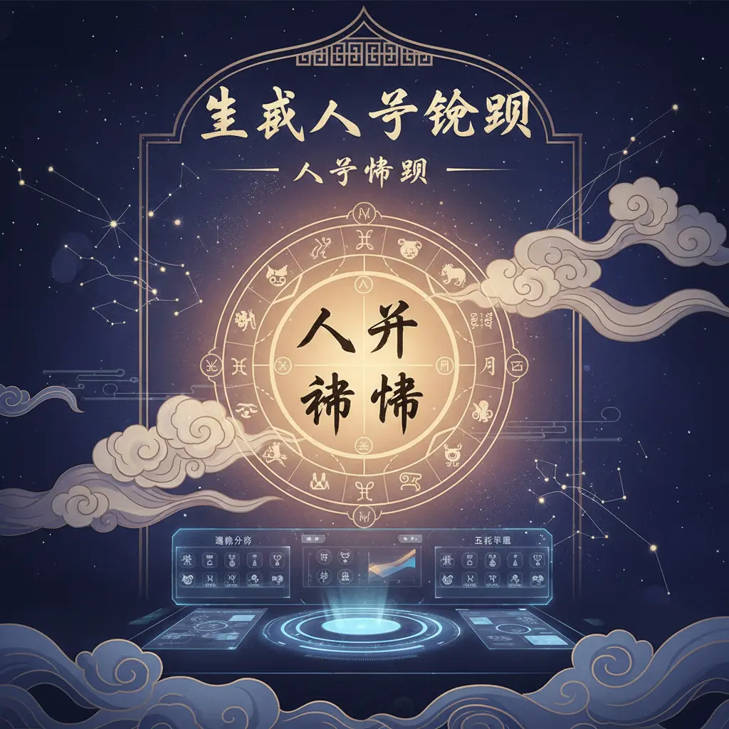 生辰八字查詢 - 八字命盤