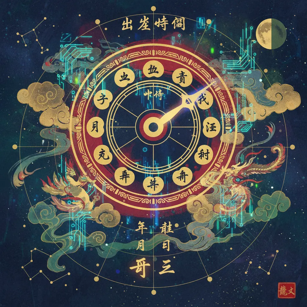 fate 八字 - 出生時間