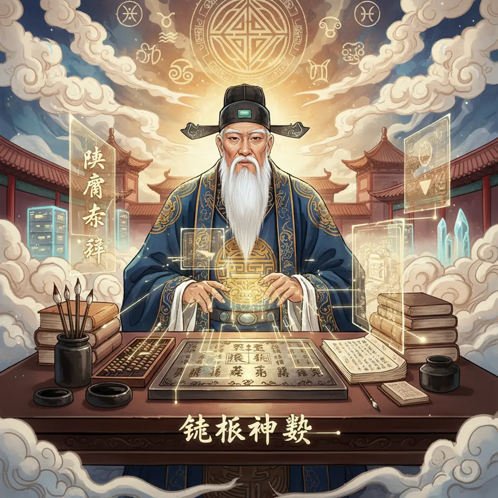 鐵板神數 - 陈康泰师傅