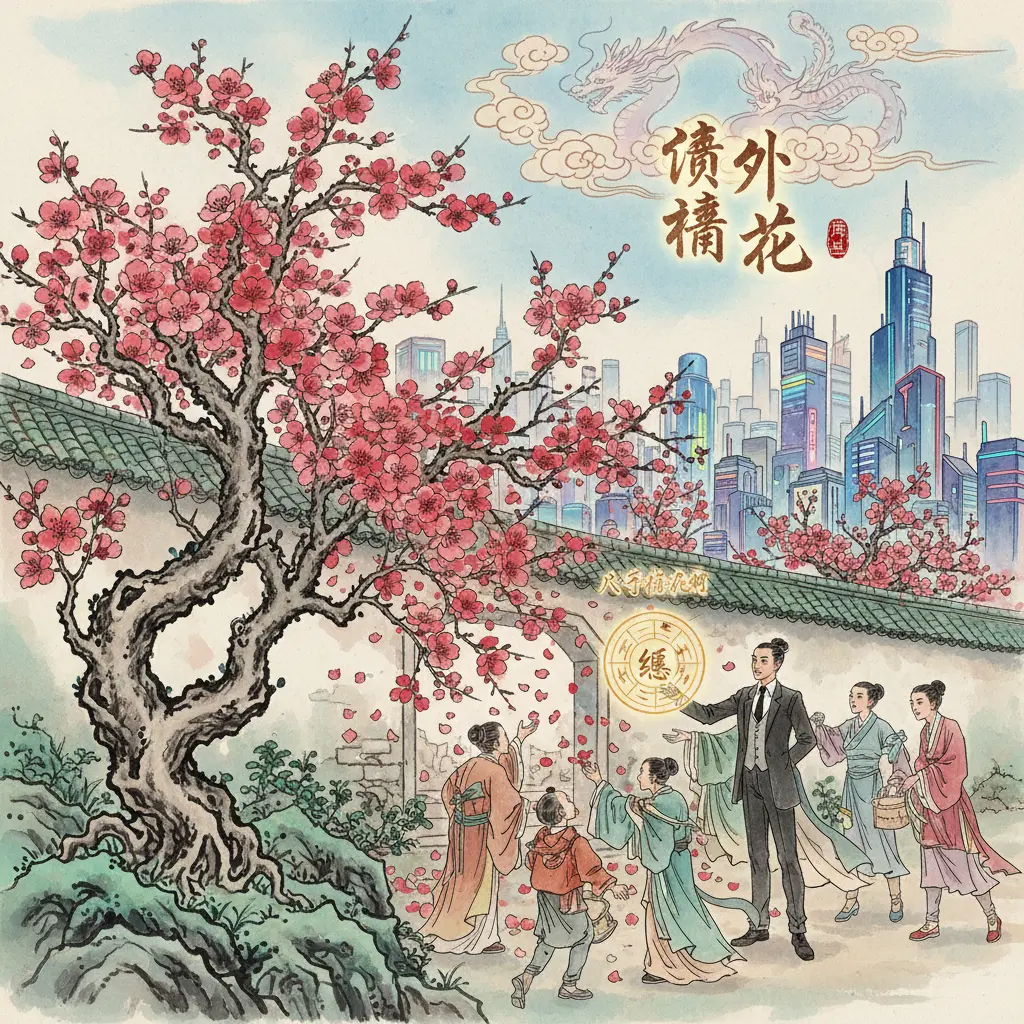 八字桃花運 - 牆外桃花