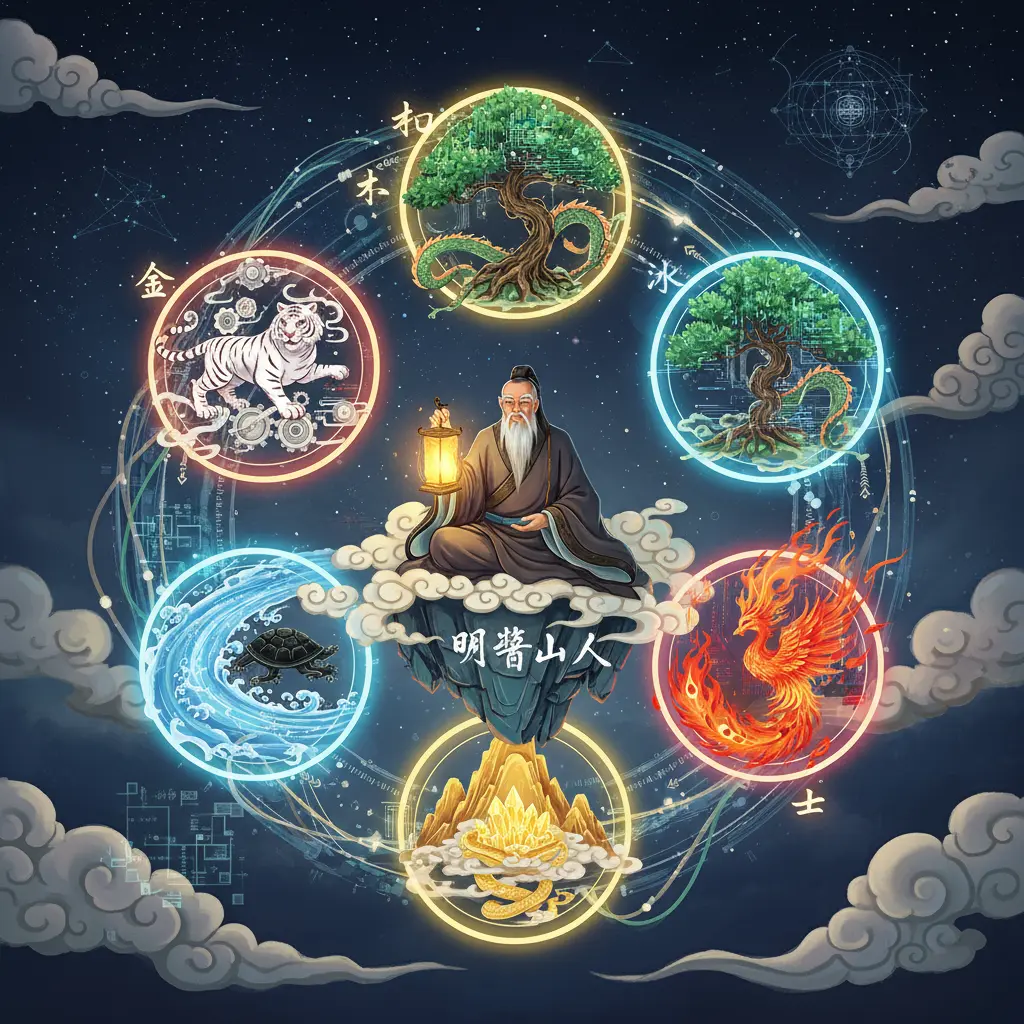 明燈山人 - 五行