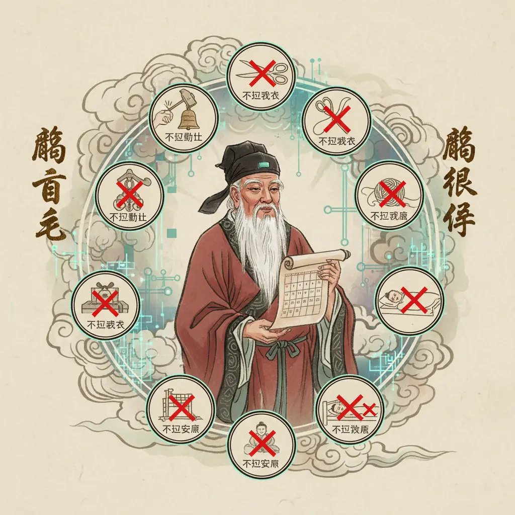 農民曆 - 彭祖百忌