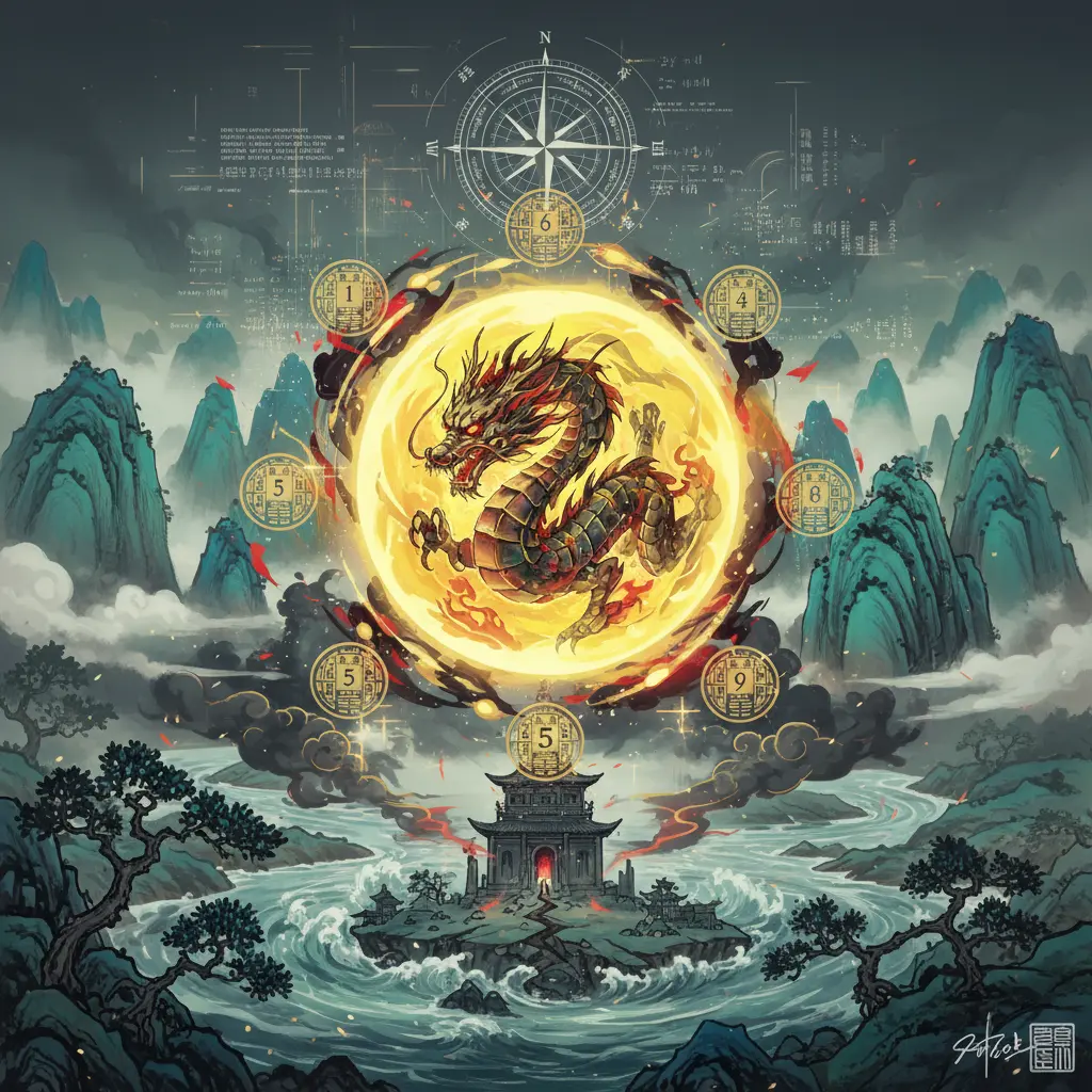 玄空飛星風水 - 五黃廉貞星