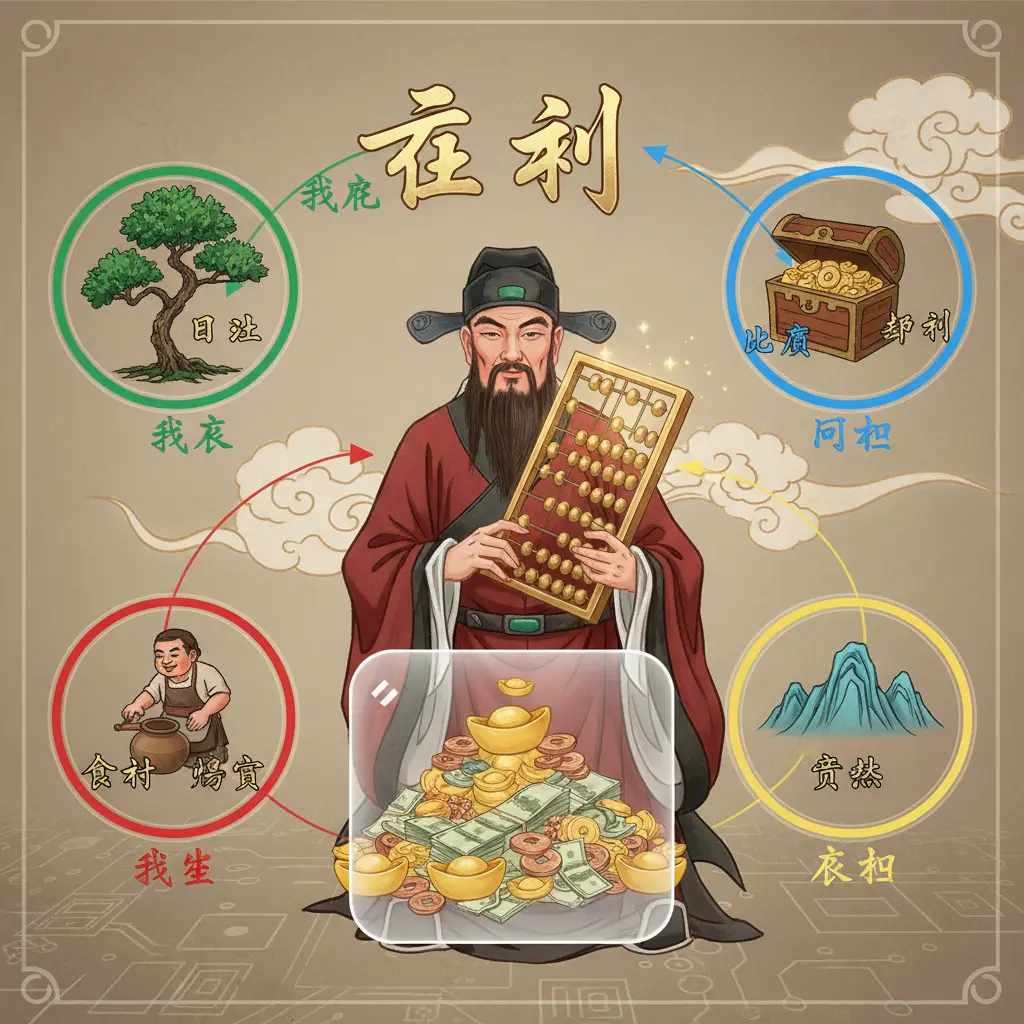 十神關係 - 正財