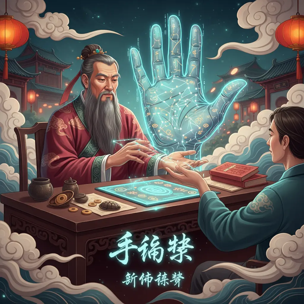 算命師傅 - 手相學