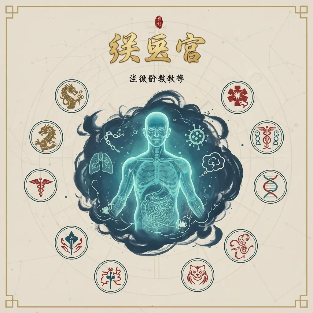 紫微鬥數教學 - 疾厄宮