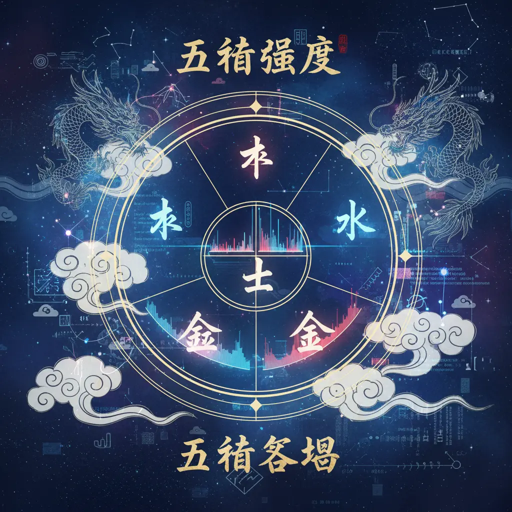 五行格局 - 五行強度