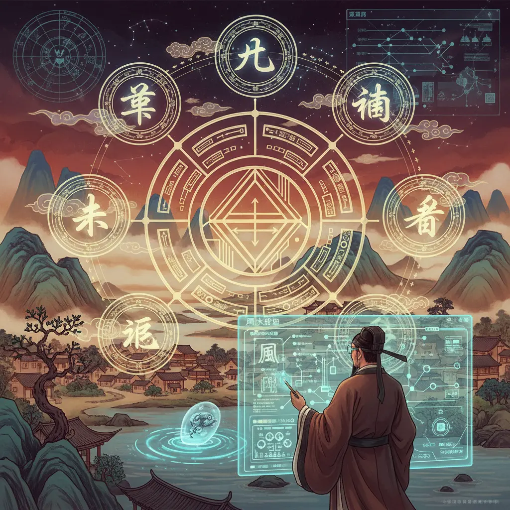 八字運勢 - 風水佈局