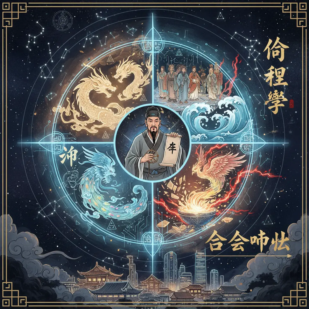 合會沖化 - 命理學